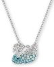 Swarovski Iconic Swanpendant Sml Lmulrhs Blue Nb