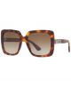 Gucci Gg0418S003 54 Woman Acetate Rectangular Square Havanahavanabrown Nb
